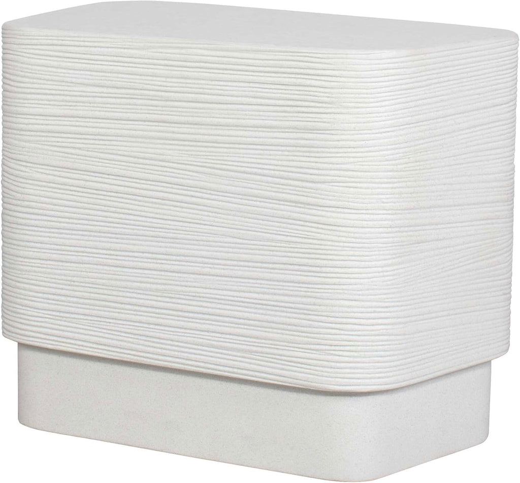 Saltwater Side Table, White