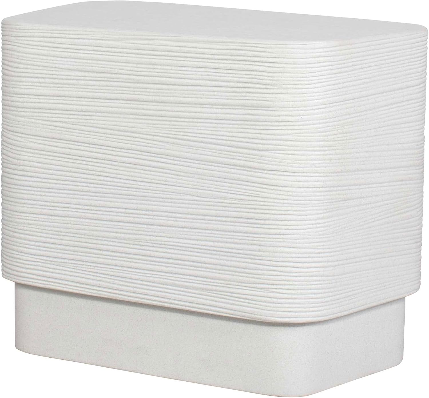 Saltwater Side Table, White