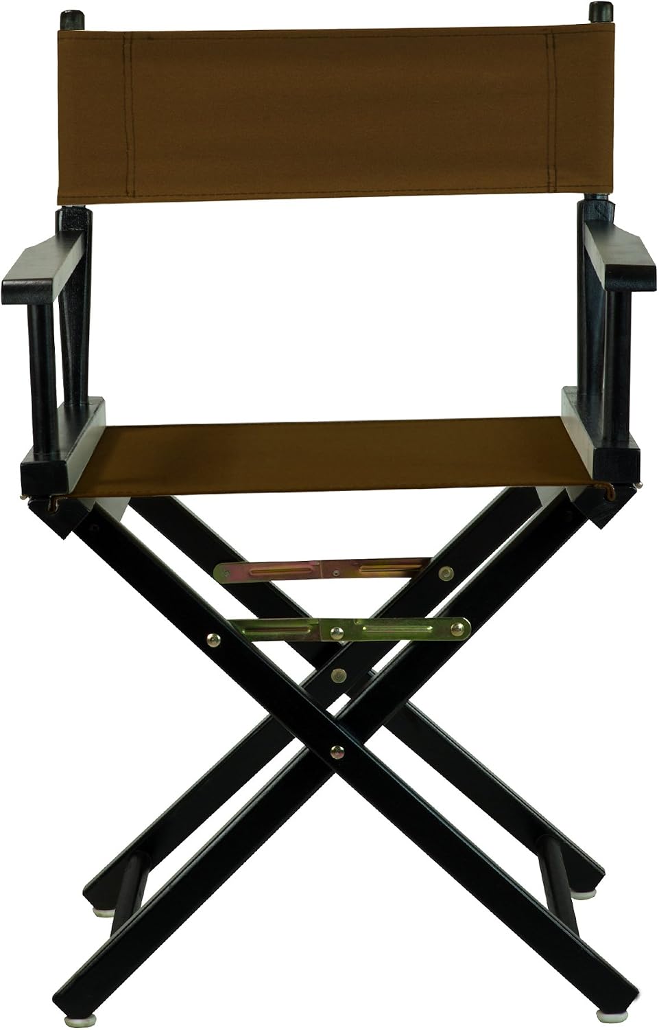 Casual Home 200-02/021-45 Director Chair 18" - Classic Height BlackFrame/Brown Canvas