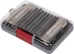 Allen Company Competitor Choke Tube Case - Holds 5 or 6 Choke Tubes, Black/Red - Clay, Trap & Skeet Shooting Accessory