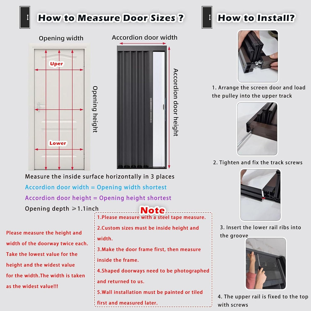 Aluminum Sliding Door with Lock - Retractable Barn Door Hardware Kit, Fits 61-177 cm, Temporary Simple Track Design, Ideal for Home and Office Spaces