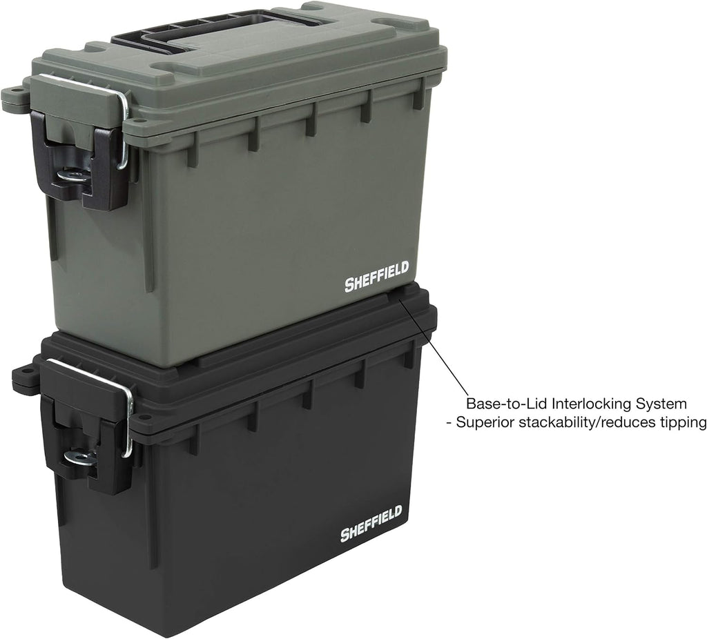 SheffieldField Box, Charcoal Black
