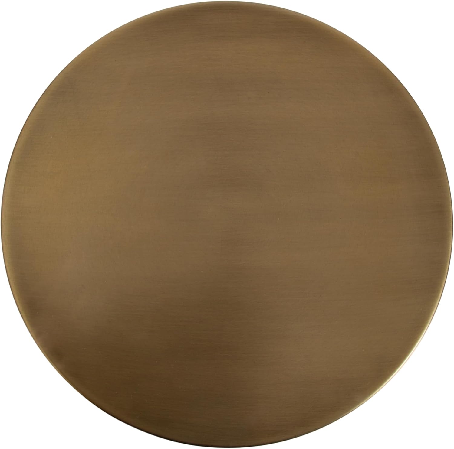 Kate and Laurel Tira Elegant Metal Round Side Table, 14 x 14 x 24, Antique Brass, Vintage Circle End Table for Use as Bedroom Nightstand or Living Room Table Option