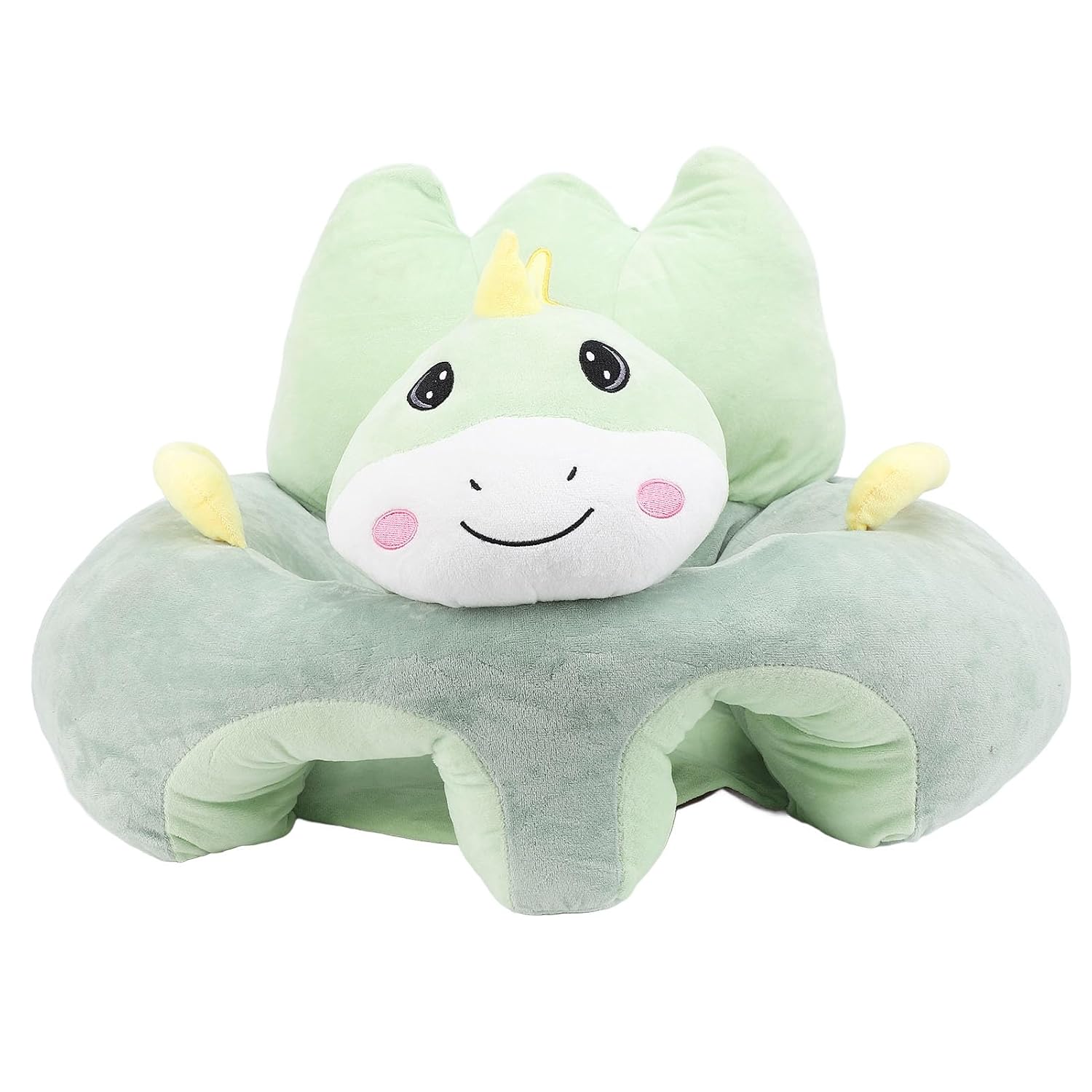 GOTOTOP Baby Seat Chair, Baby Back Support Sofa, Inflatable Sofa, Soft Filling Made of PP Cotton, Increased Comfort, Skin Friendly Back Support, Seat Cushion for Toddlers