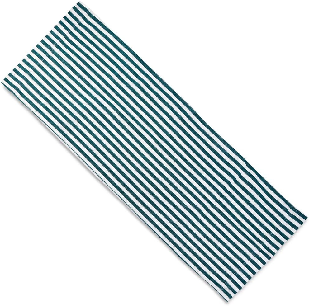 GORGECRAFT 118X43cm Beach Sling Patio Chairs Canvas Folding Chair Replacement Outdoor Chairs Cloth Replacements Twill Weave Dark Green Portable Reclining Sling Chair Fabric for Summer Vacation Garden