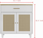 Contemporary Storage Cabinet, Cat Litter Box Enclosure with Scratch Pad, Hidden Litter Box Furniture,for Kitchen Home