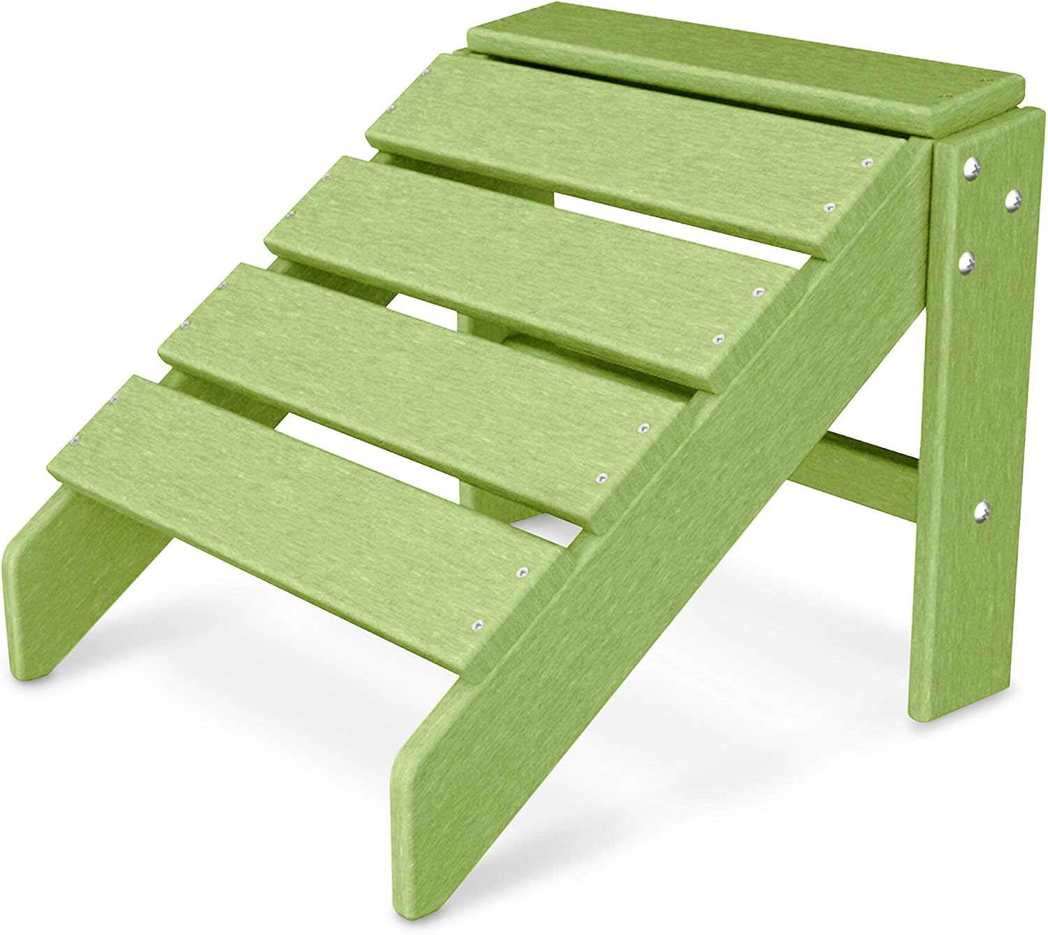 POLYWOOD SBO20LI South Beach Ottoman, Lime