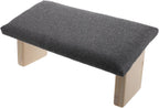 SECFOU Meditation Bench for Knee Protection Wooden Foldable with Cushion and Stable Support, Comfortable Floor Chair Stool for Outdoor Use and Travel
