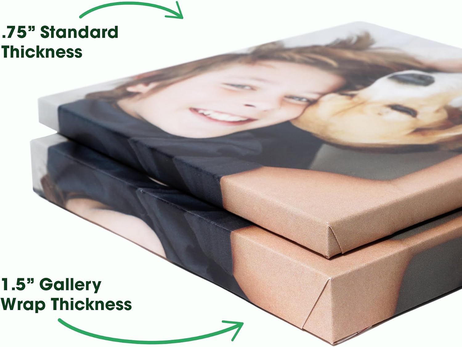 BuildASign Custom Canvas Prints with Your Photos – Personalized Picture To Canvas Wall Art, Perfect for Home Decor, Gifts & Keepsakes, Ready to Hang (30" L x 40" W x 1.5”D)