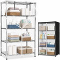 Custom Size Clear Wire Shelf Dust Cover,Waterproof Storage Wire Rack Covers with Zipper,Dustproof Shelf Covers for Wire Shelving,4 Styles, Durable PVC/Oxford Cloth