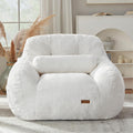 EBENCHICO Giant Bean Bag Chair for Adults, Comfy Oversized Bean Bag Chairs for Teens, Large Beanbag Chair Couch Sofa with Filler,Reading Chair with Pillow for Living Room Bedroom