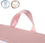 Heritage Kids Pink Everywhere Foam Armchair with Carry Handle and Removable Cover,25"x21"x22",Ages 3+
