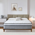 Omblix Full Size Mattress, 12 Inch Full Mattress,Hybrid Mattresses in a Box with Memory Foam and Individual Pocketed Coil,CertiPUR-US,Medium Firm & Pressure Relief