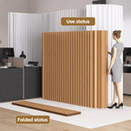 Paper Room Divider,Folding Privacy Screens,Enterprise Office Room Divider Paper,Indoor Folding Portable Partition Screen, for Home/Office/Clothing Store/Enterprise