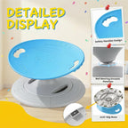 UBRAVOO Spinning Chair for Autistic Kids, Sensory Spinning Chair, Sensory Toys Gifts for Kids with Autism & ADHD, Sit and Spin Toys for 3+ Years (Blue)
