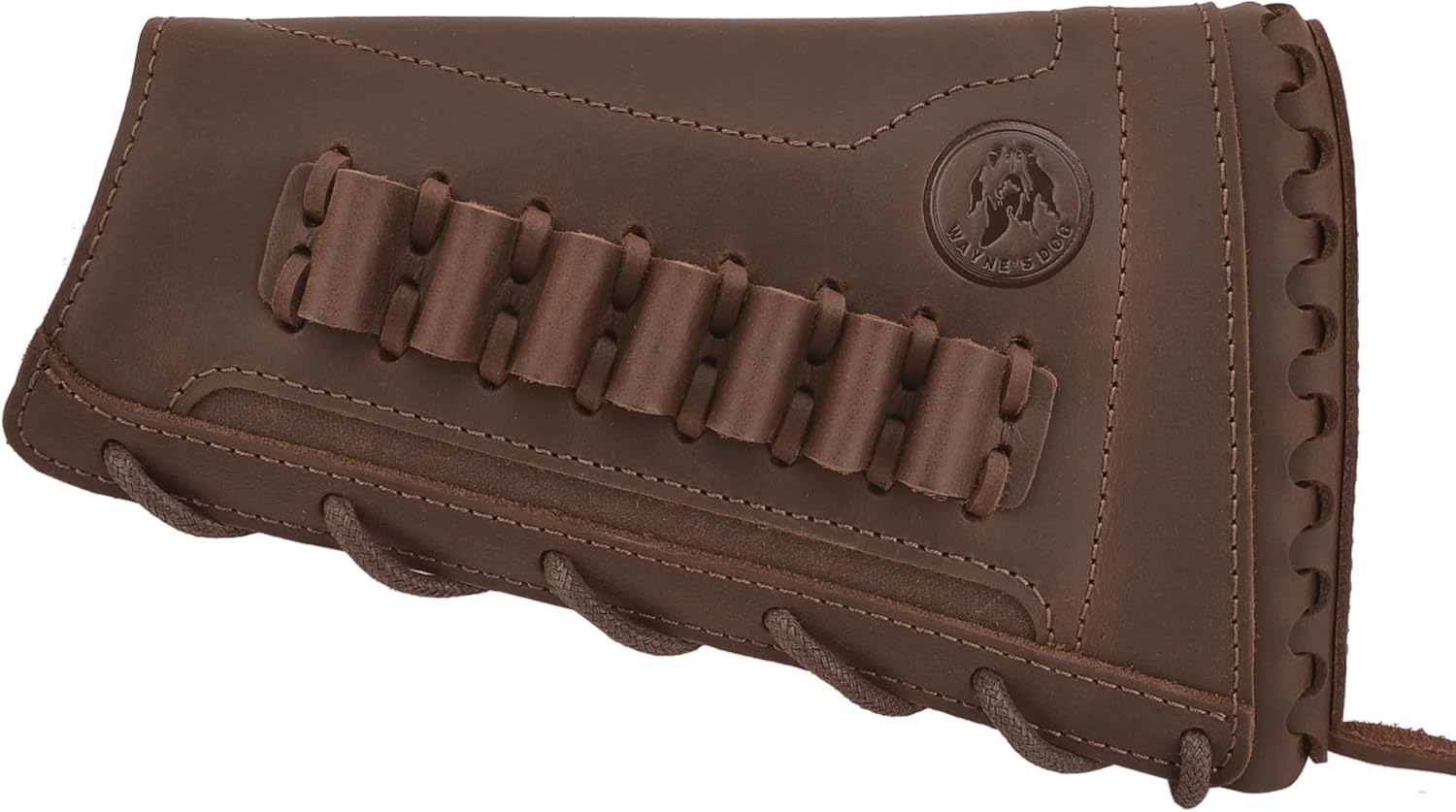 WAYNE'S DOG Leather Buttstock Cheek Rest Pad