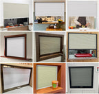 Honeycomb Folding Door - Custom Size Room Divider Pass Through Serving Hatch Panel Retractable Gate for Home Bar Studio Apartment