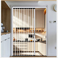 Clear Panel Accordion Door for Kitchen Bedroom, Folding Room Divider with Aluminum Frame, Interior Privacy Door for Laundry Closet(60x210cm(24"x83"))