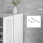Tall Storage Cabinet with Movable Storage Shelves, Modern Style Pantry Cupboard Cabinet with Soft Close Doors,for Kitchen Home