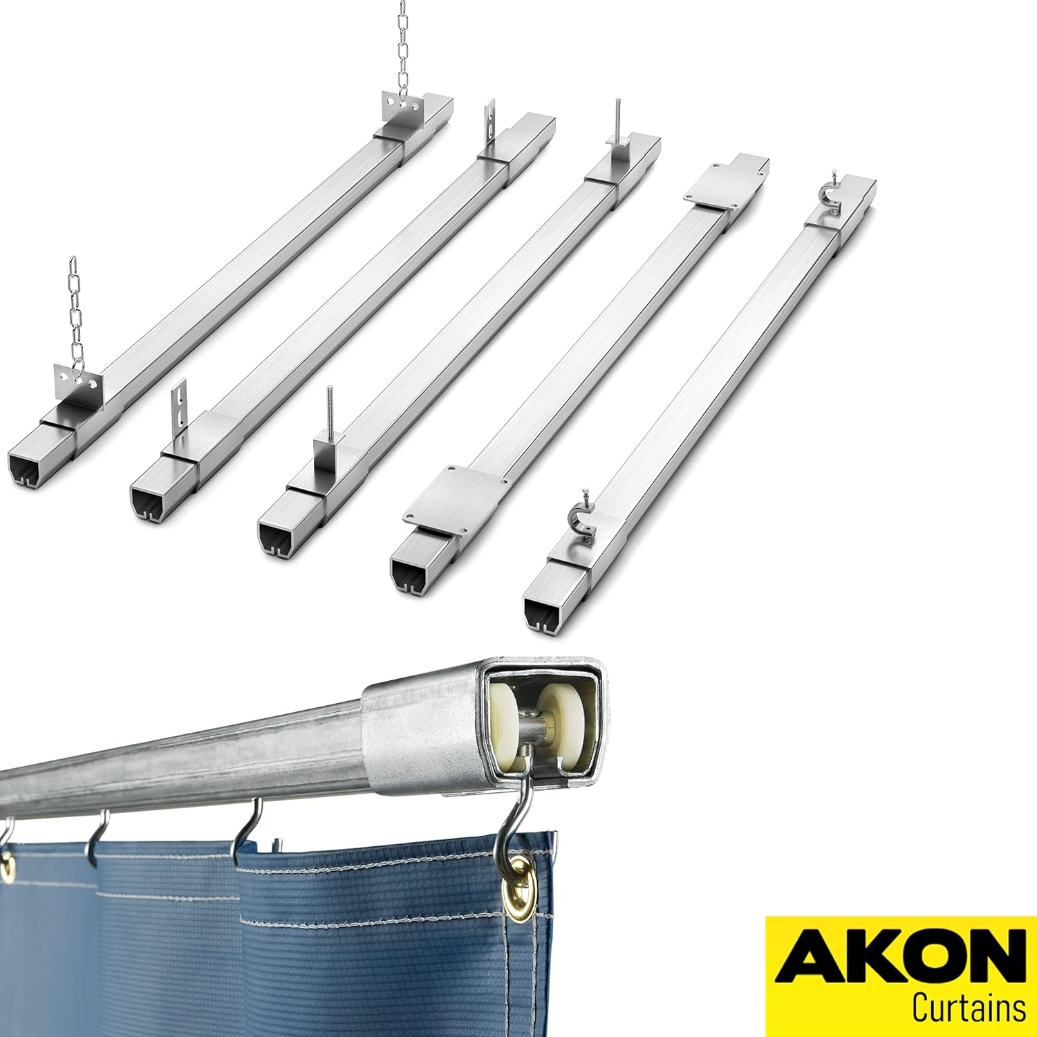 Industrial Curtain Track | Steel Curtain Tracks | Hang your industrial curtains easily