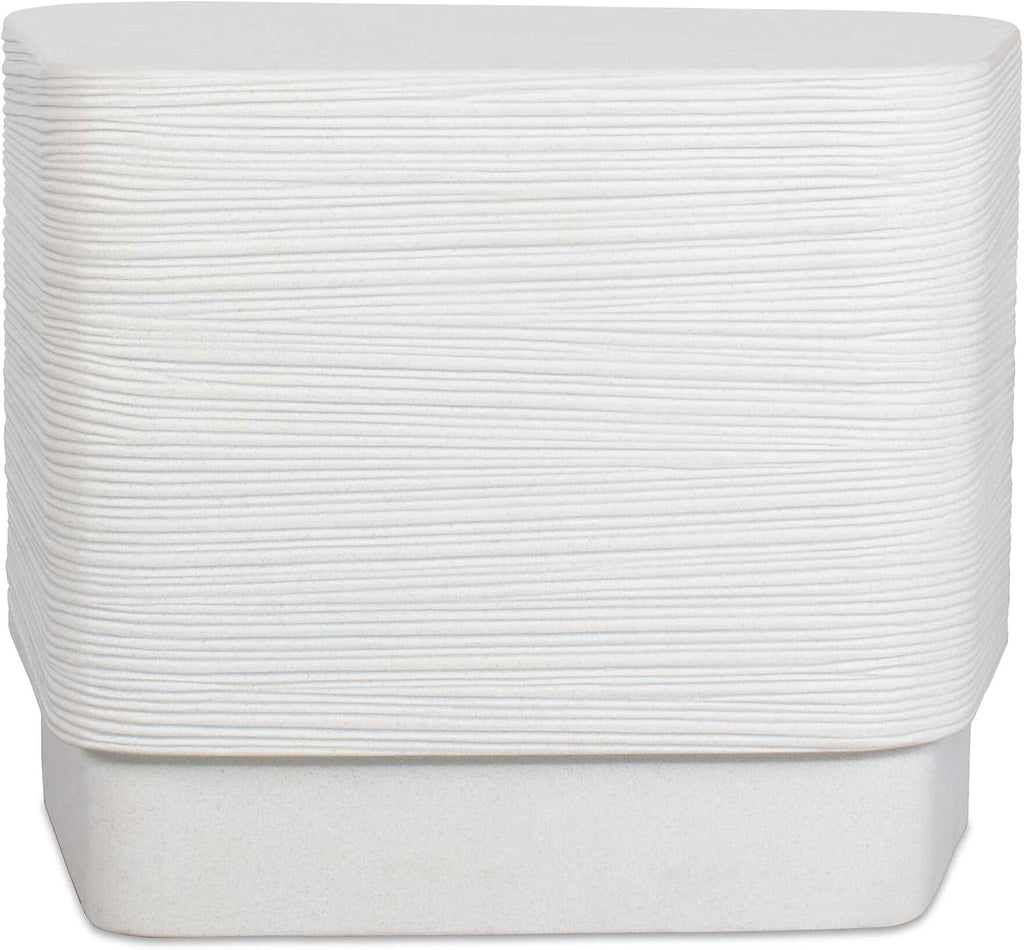 Saltwater Side Table, White