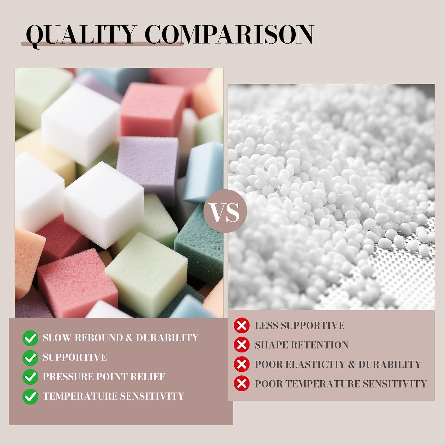20 lbs Bean Bag Chair Refill - Premium Shredded Memory Foam & Polyfill Filler for Bean Bags, Sofa, Pillows, Stuffed Animals, Couch Cushions, Dog Beds & Ottomans - Ultra Soft Beanbag Stuffing