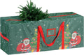 9 Ft Christmas Tree Storage Bag, Waterproof Heavy Duty Oxford, Extra Large Xmas Tree Storage Bag with Handles and Sleek Zipper for Christmas Ornaments Wreath, Green
