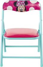 Jakks Pacific Minnie Jr Activity Table Set with One Chairs ,Teal and Red