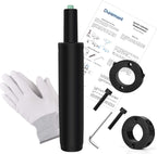 Duramont Office Chair Cylinder Replacement - Gas Lift, Hydraulic Piston - Universal Fit for All Chairs - Heavy Duty, Adjustable Height - Includes Easy Removal Tool, Installation Instructions & Gloves