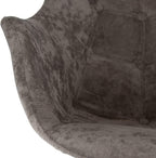 HomeStock Kids Rocking Chair - Velvet Upholstered Nursery Chair - Modern Child Rocker - Easy Assembly - Boho Style