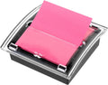 Mr. Pen Pop Up Sticky Note Dispenser, 3" x 3", Black, Sticky Note Dispenser, Sticky Note Holder for Desk, Clear Top
