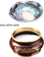 AOSWTLIF White Quartz Sand 40-80 Mesh, Natural Decorative Craft Sand for Resin Art, Acrylic Painting Texture, Vase Filler, Incense Burner & Landscaping (2 LB)