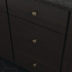 Franklin Brass Ringed Cabinet Knobs | Champagne Bronze Handles for Dresser Furniture Drawers/Kitchen/Door/Bathroom | 1-1/4" P35597Z-CZ-B1 (Pack of 60)