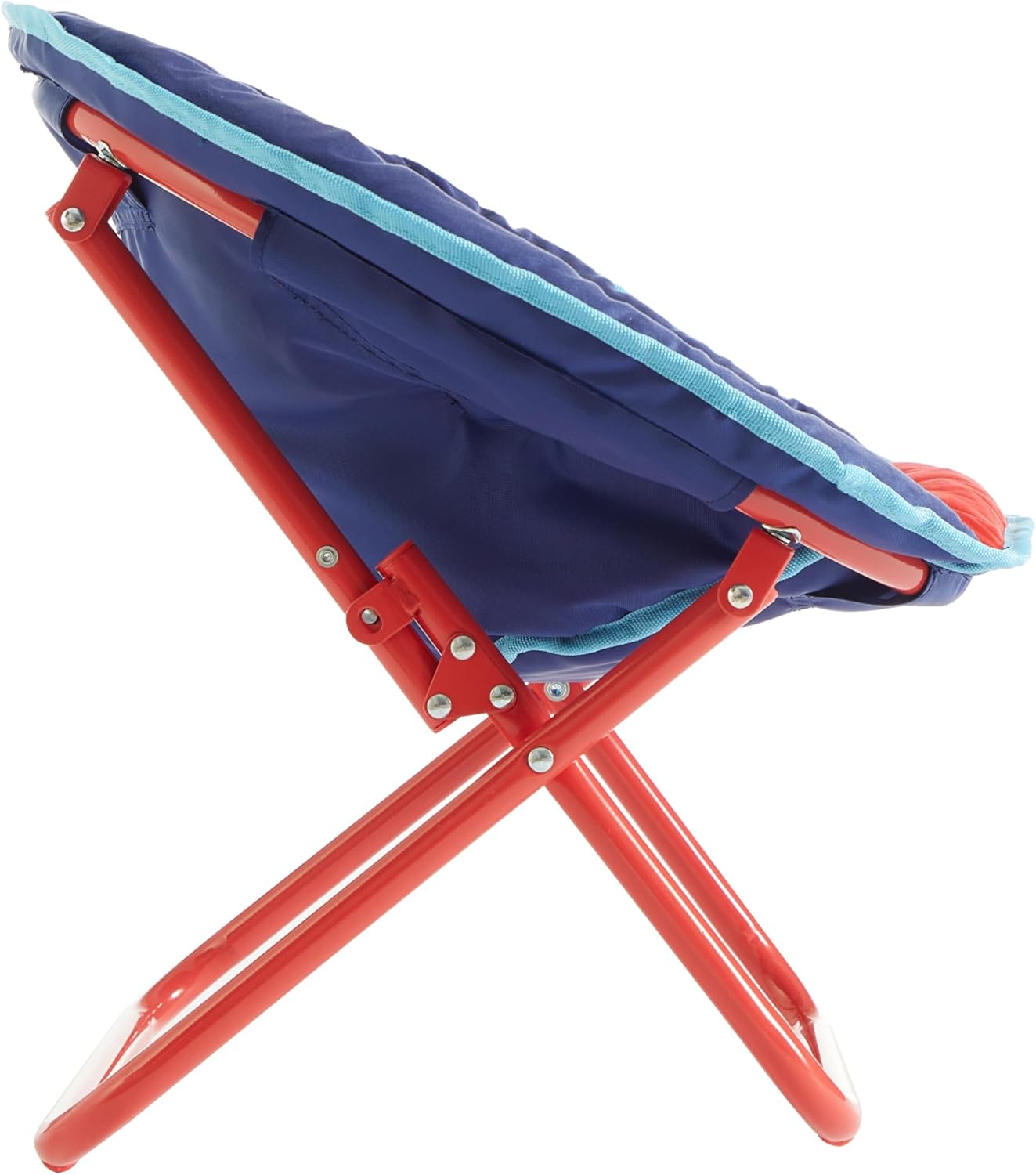 Idea Nuova Toddler Saucer Chair 19” Folding Kids Chair, Ages 3+, Portable & Lightweight, Cozy Padded Seat for Playroom, Bedroom,Paw Patrol