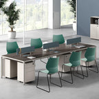 KLASIKA Stacking Chairs, Stackable Waiting Room Chairs, Conference Chair with Back & Church Chairs No Wheels with Metal Legs, Suitable for Offices Conference Training Waiting Room Set of 4, Green