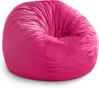 Hobestluk Bean Bag Chairs 2.5FT Bean Bag Chair with Memory Foam Filled & Machine Washable Cover,Beanbag Chair, Small Bean Bag Chairs for Playroom, Living Room, Bedroom