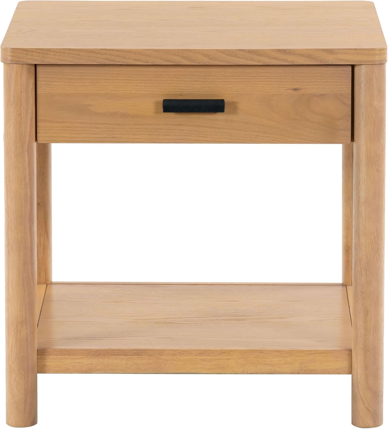 SAFAVIEH Couture Collection Jaylessa Natural 1-Drawer Nightstand Accent End Table
