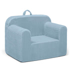 Delta Children Cozee Corduroy Foam Chair, Blue