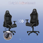 Gaming Chair,Video Game Chair with Massage Lumbar Support, Ergonomic Computer Chair Height Adjustable with Swivel Seat and Headrest
