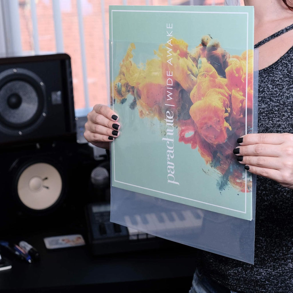 Hudson Hi-Fi 100x Inner & 100x Outer Protective Sleeves for Vinyl & Records Cover Art - Blocks Scratches, Static, Dust, Damage - Acid-Free, Smooth Slide - Fits Single Double Gatefold LP Sleeve
