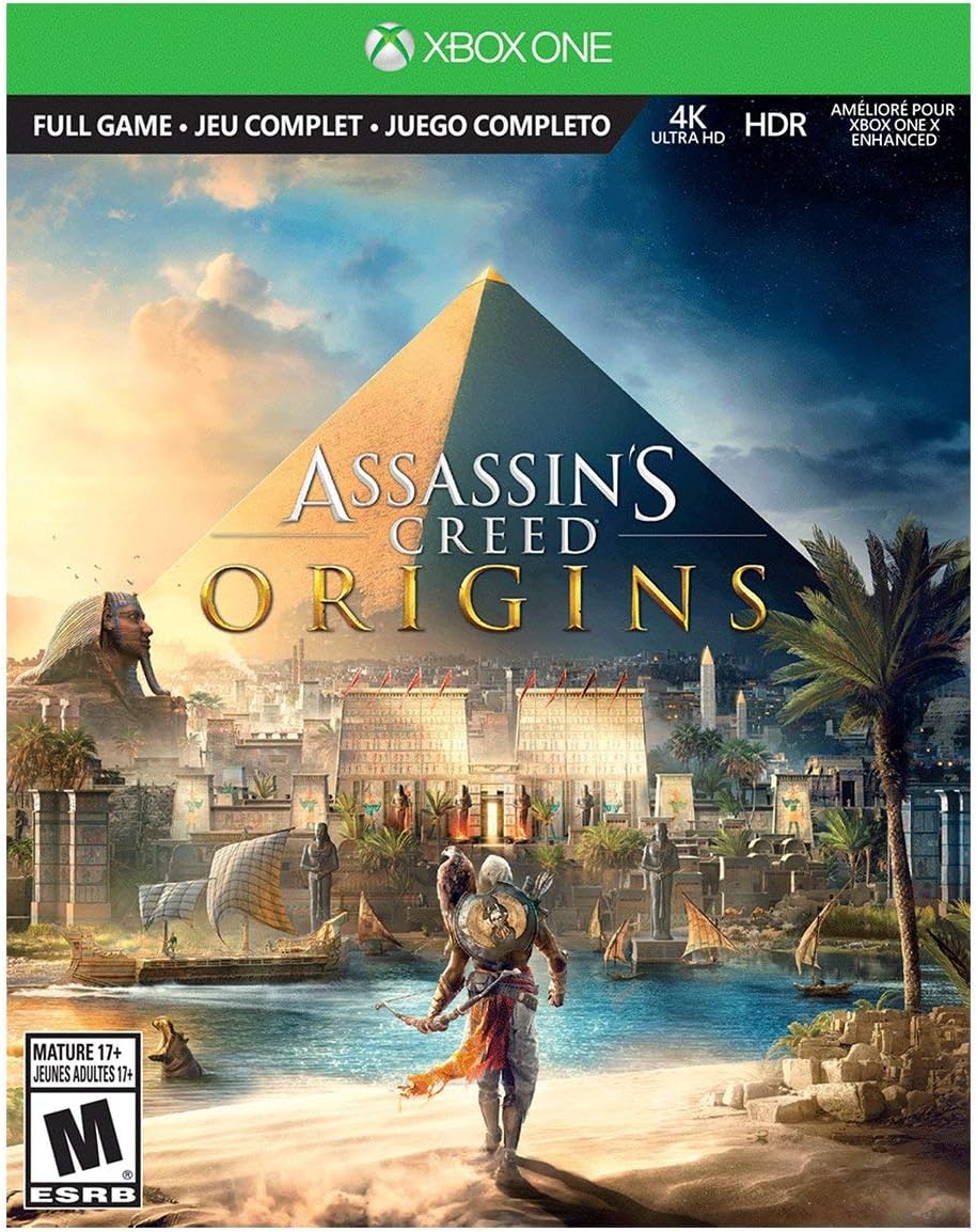 Xbox One S 1TB Console - Assassin's Creed Origins Bonus Bundle [Discontinued] (Renewed)