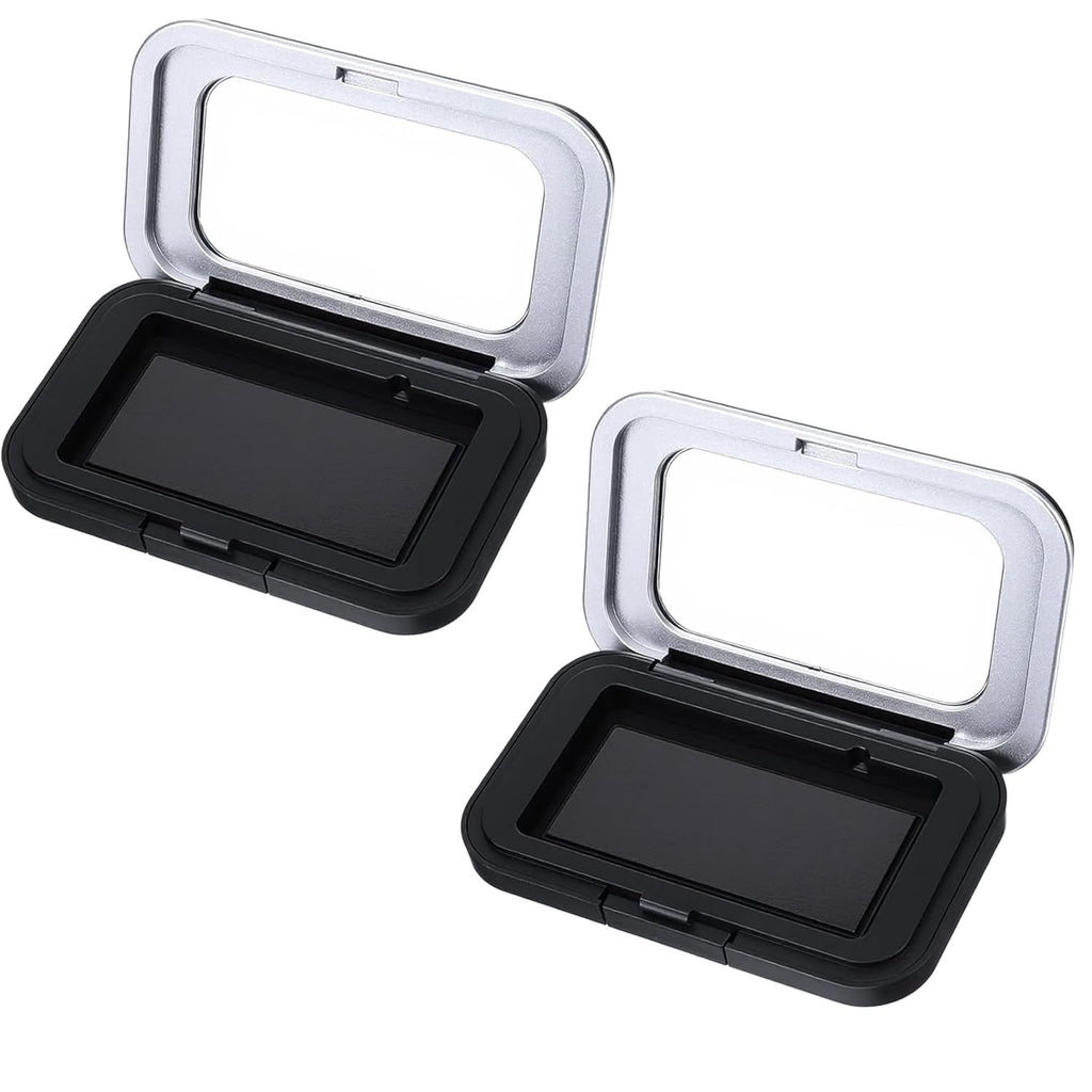 2 Pcs Magnetic Bobby Pin Holder - Portable Strong Magnet Organizer for Hair Pins, Paperclips & Metal Accessories, Travel Friendly for Makeup Bag, Vanity & Office