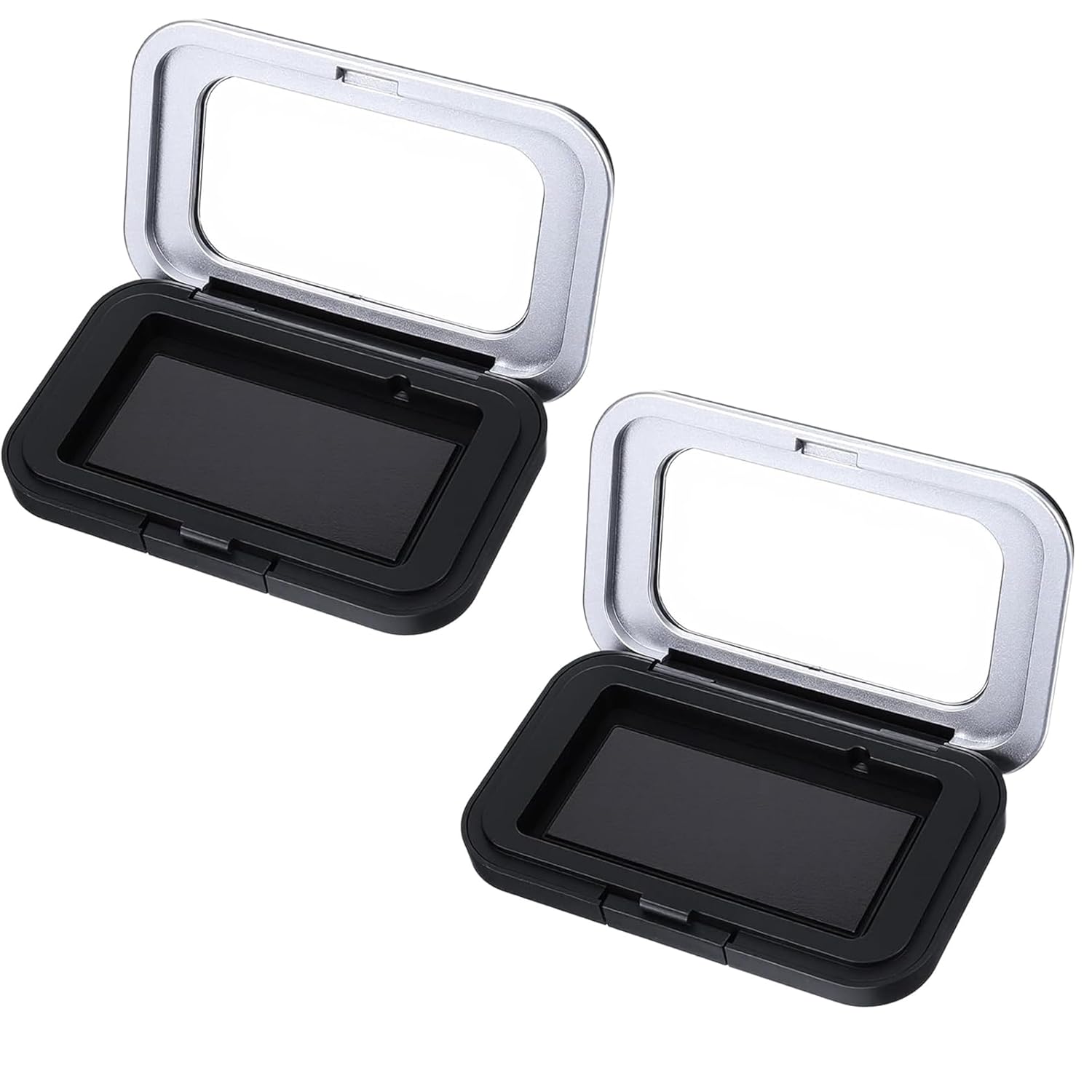 2 Pcs Magnetic Bobby Pin Holder - Portable Strong Magnet Organizer for Hair Pins, Paperclips & Metal Accessories, Travel Friendly for Makeup Bag, Vanity & Office