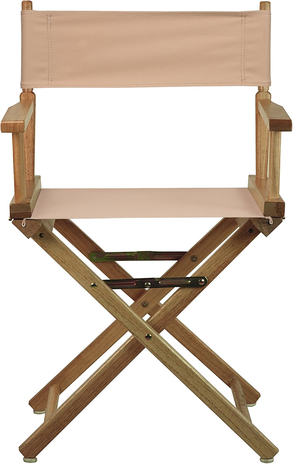 Casual Home 18" Director's Chair Natural Frame with Tan Canvas