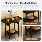 Prayer Altar, Buddha Altar Table, Designed for Home Use, Altar Table with Storage & Drawers Prayer Shrine Desk, for Home Shrines Ancestral Halls Temples(50 * 33cm/19.7 * 13in)