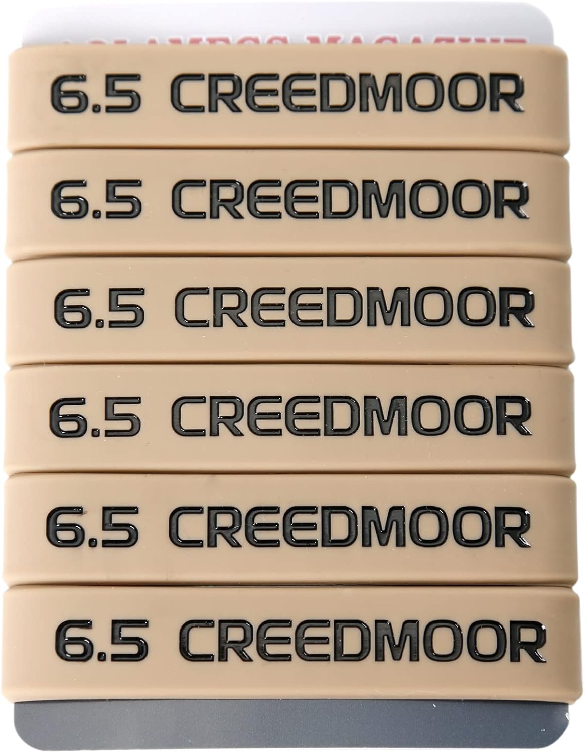 Aolamegs 6.5 Creedmoor Magazine Marking Bands 6 Pack