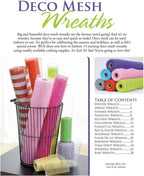 Leisure Arts-Deco Mesh Wreaths