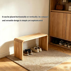C-Shaped Side Table, 27" H Solid Wood Sofa Side Table Compact Snack Tray Table for Bedroom, Office, Or Balcony, Wooden Nightstand for Laptop and Narrow Spaces, Walnut(Walnut,A)