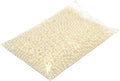 Sooyee Art Faux Pearls 2100+Pcs 6mm Ivory Loose Beads no Hole for Vase Fillers, Hold Brush Lipstick Eyeliner, Table Scatter, Wedding, Birthday Party Home Decoration
