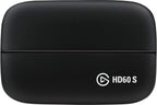 Elgato Game Capture Card HD60 S - Stream and Record in 1080p60, for PlayStation 4, Xbox One & Xbox 360 (Renewed)